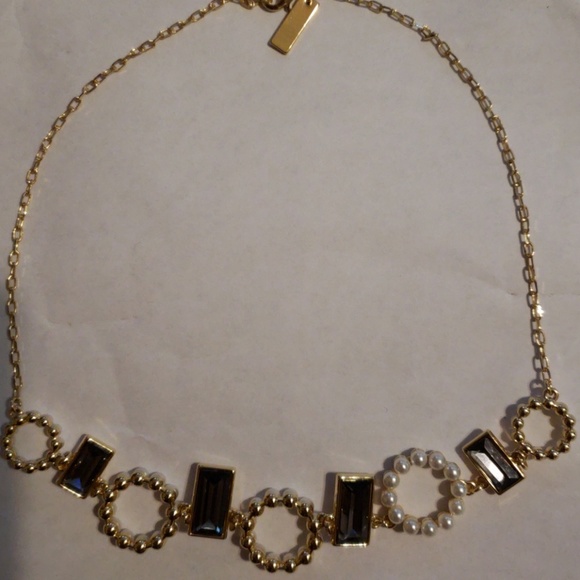 💟SOLD OUT💟NWT BRL BLK DIA FRNT NECKLACE - Picture 2 of 8